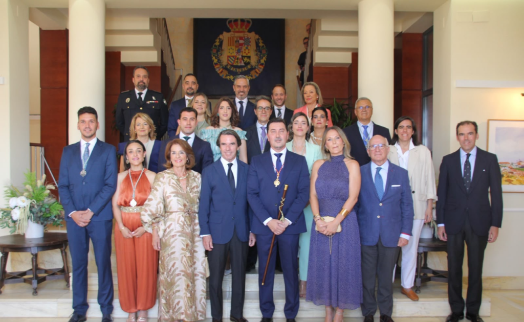 José María Aznar, designado Intendente de Honor de la Carolina