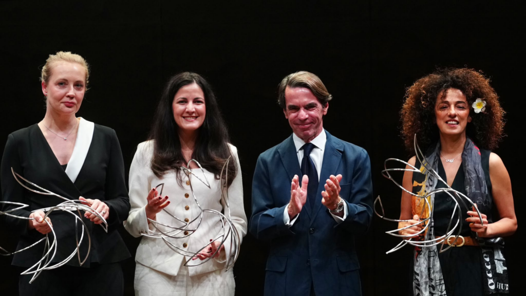 José María Aznar entrega el XIII Premio FAES de la Libertad a las disidentes Rosa María Payá, Yulia Navalnaya y Masih Alinejad